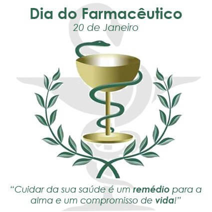 DIA 20 DE JANEIRO - DIA DO FARMACÊUTICO