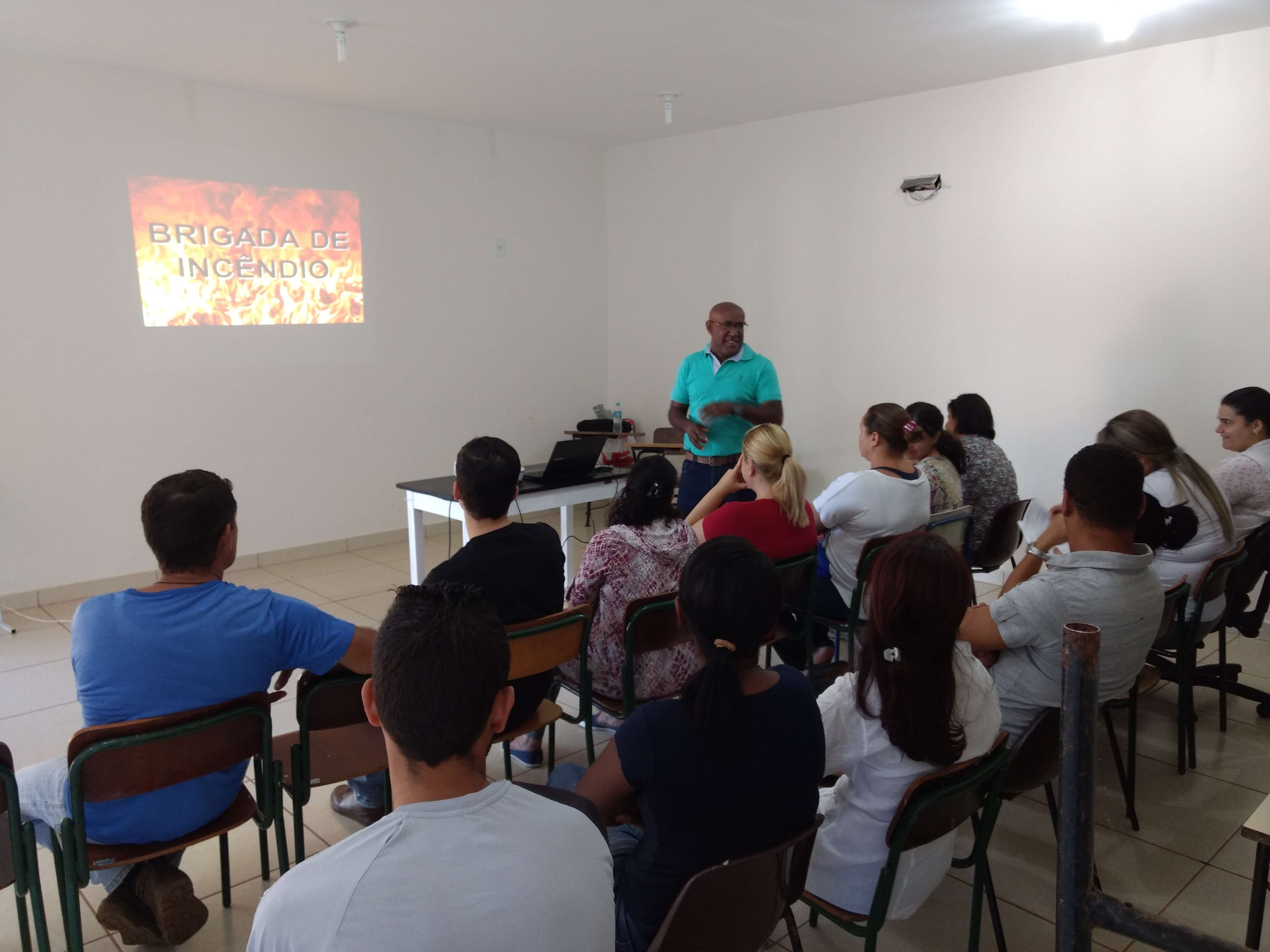 1° DIA DO TREINAMENTO DE BRIGADA DE INCÊNDIO