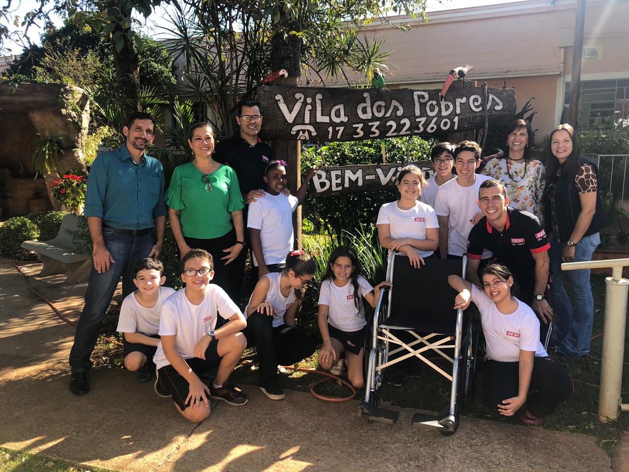 DOAÇÃO DE CADEIRA DE RODAS